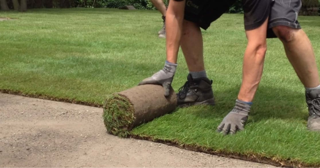 zelf graszoden leggen