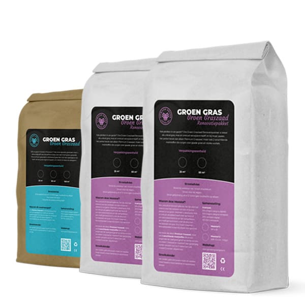 Groen Gras Graszaad Renovatiepakket