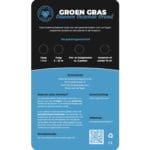 Groen Gras Gewoon Gezonde Grond etiket