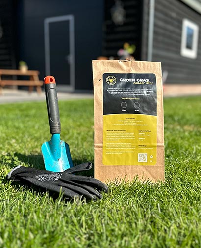 Verticuteren - gewoon groen gras zonder mos