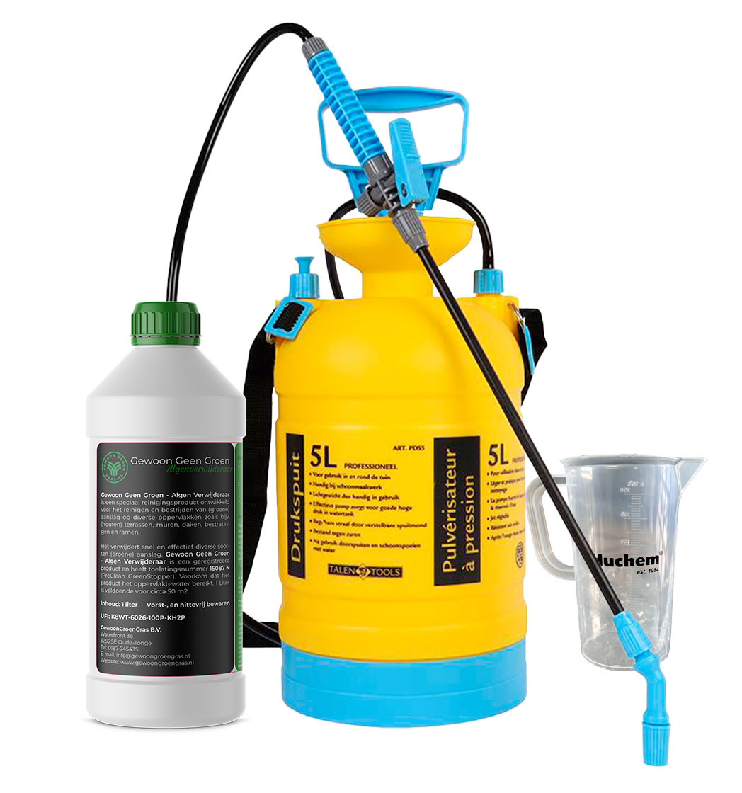 Gewoon Geen Groen – Algenverwijderaars kit